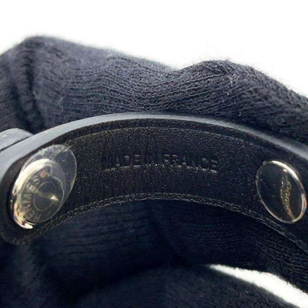 エルメス グローブホルダー リヴァル ブラック/シルバー金具 スイフト HERMES 黒