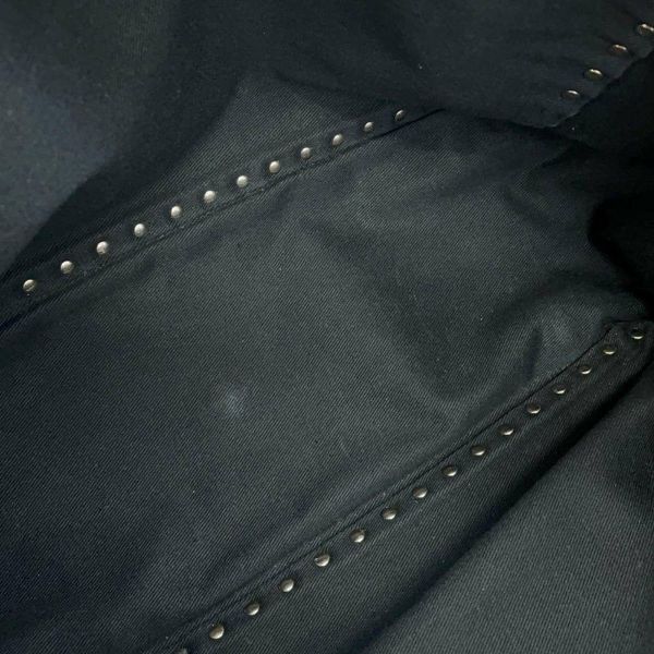 ヴァレンティノ・ガラヴァーニ トートバッグ ロックスタッズ レザー VALENTINO 2wayショルダーバッグ 黒