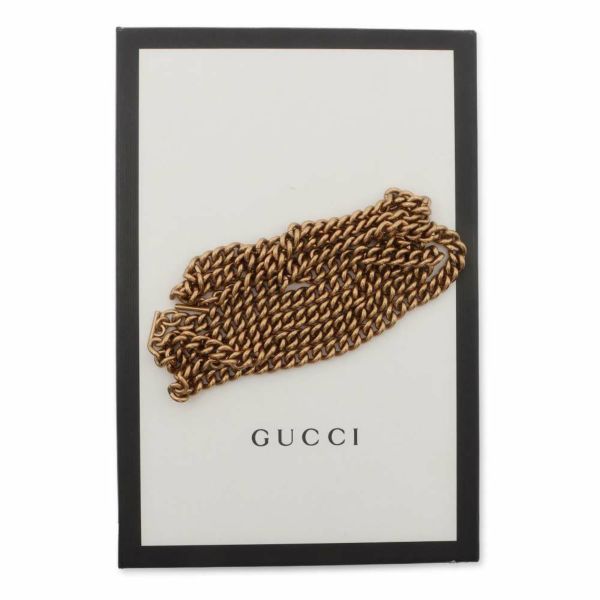 グッチ チェーンウォレット GGマーモント キルティング 474575 GUCCI 財布 ダブルG 黒