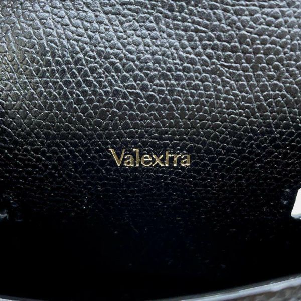 ヴァレクストラ ボディバッグ イジィデ ベルト SGES0061028 Valextra 2wayショルダー ミニバッグ 黒