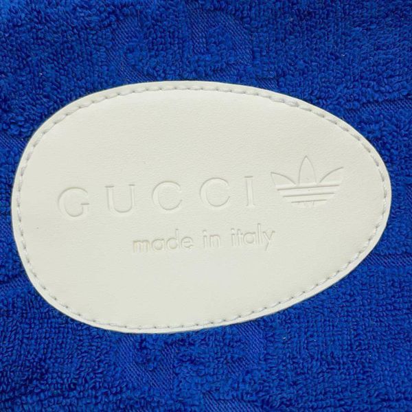 グッチ サンダル アディダス コラボ プラットフォーム 702412 メンズサイズ10 GUCCI Adidas 靴 白