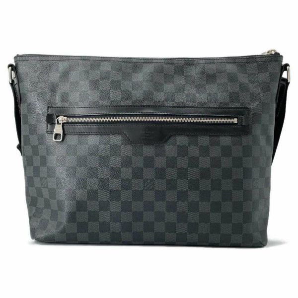 ルイヴィトン ショルダーバッグ ダミエ・グラフィット ミックMM N41106 LOUIS VUITTON 斜め掛け クロスボディ メンズ 黒