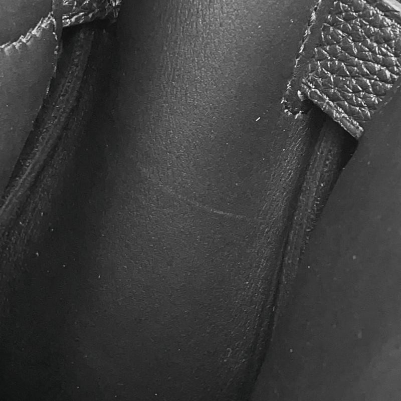 エルメス ボディバッグ ケリー アッカドPM ブラック/シルバー金具 トゴ W刻印 メンズ 黒