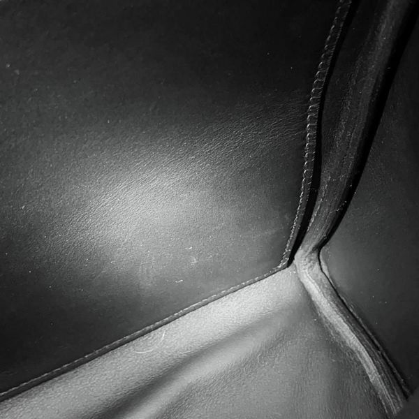 エルメス ボディバッグ ケリー アッカドPM ブラック/シルバー金具 トゴ W刻印 メンズ 黒