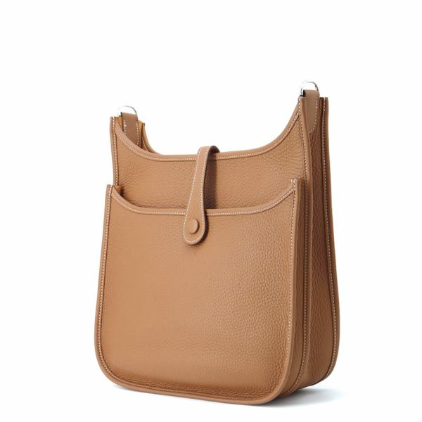 エルメス ショルダーバッグ エブリン3 PM ゴールド/シルバー金具 トリヨンクレマンス K刻印