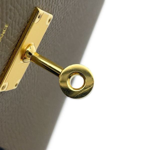 エルメス ケリーウォレット ロング トゥーゴー エトゥープ/ゴールド金具 エプソン K刻印