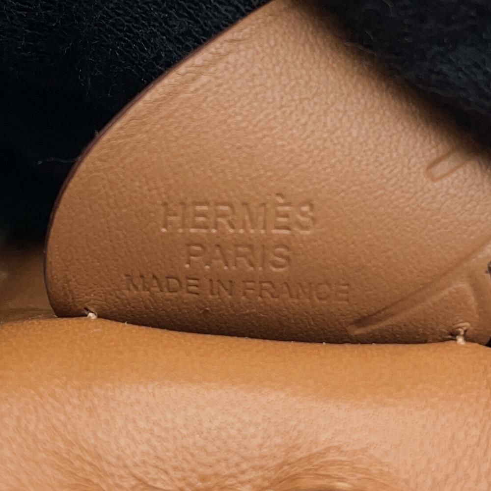 エルメス バッグチャーム ロデオPM ペガサス ゴールド ラムスキン B刻印