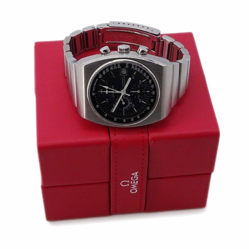 オメガ スピードマスター オメガ創立125周年 限定2000本 378.0801 OMEGA 腕時計 黒文字盤