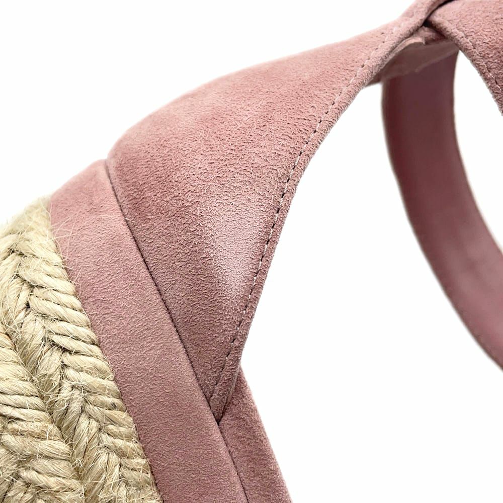 エルメス サンダル エルダ エスパドリーユ レザー ベロア レディースサイズ37 HERMES 靴