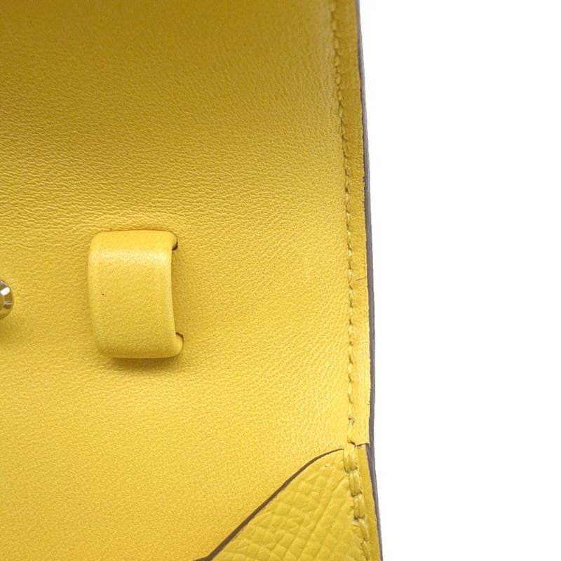 エルメス 長財布 コンスタンス トゥーゴー ロング ジョーヌナプル/シルバー金具 エプソン B刻印 HERMES