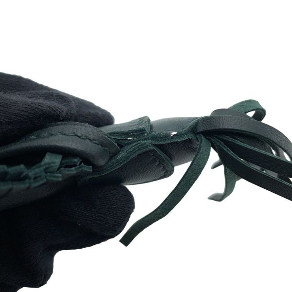 エルメス バッグチャーム ロデオ PM ヴェールシプレ ラムスキン D刻印 HERMES