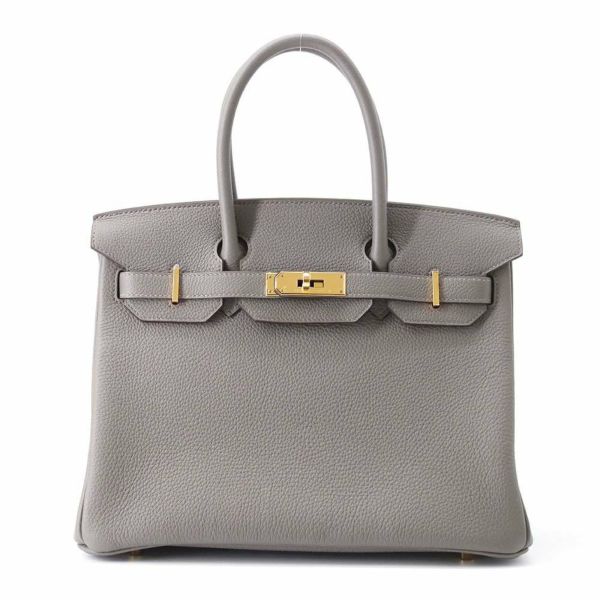 エルメス バーキン30 グリメイヤー/ゴールド金具 トゴ B刻印 HERMES Birkin ハンドバッグ