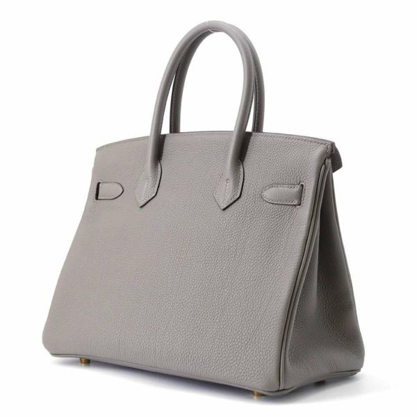 エルメス バーキン30 グリメイヤー/ゴールド金具 トゴ B刻印 HERMES Birkin ハンドバッグ