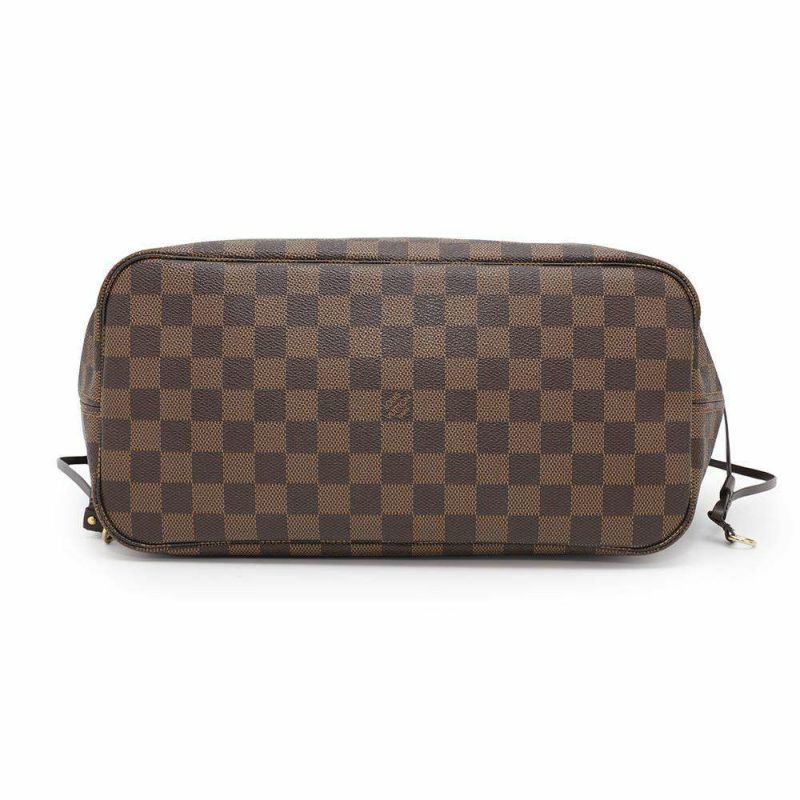 ルイヴィトン トートバッグ ダミエ・エベヌ ネヴァーフルMM ポーチ付き N41358 LOUIS VUITTON