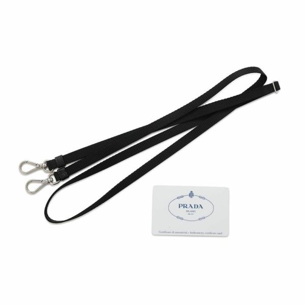 プラダ スマートフォンホルダー サフィアーノレザー 2ZH068 PRADA カードホルダー 黒