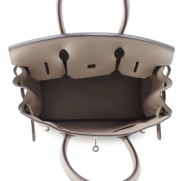 エルメス バーキン30 グリアスファルト/シルバー金具 トゴ C刻印 HERMES Birkin ハンドバッグ