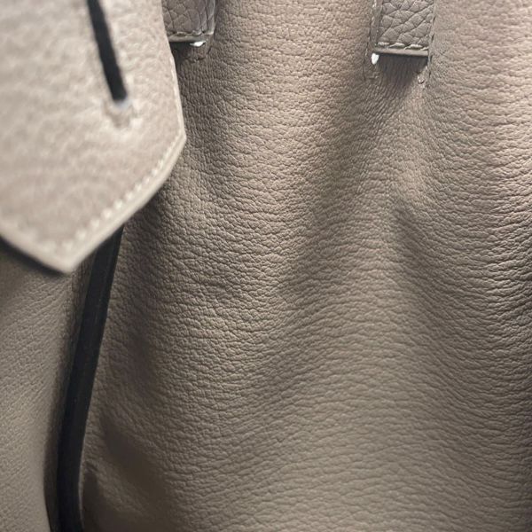 エルメス バーキン30 グリアスファルト/シルバー金具 トゴ C刻印 HERMES Birkin ハンドバッグ