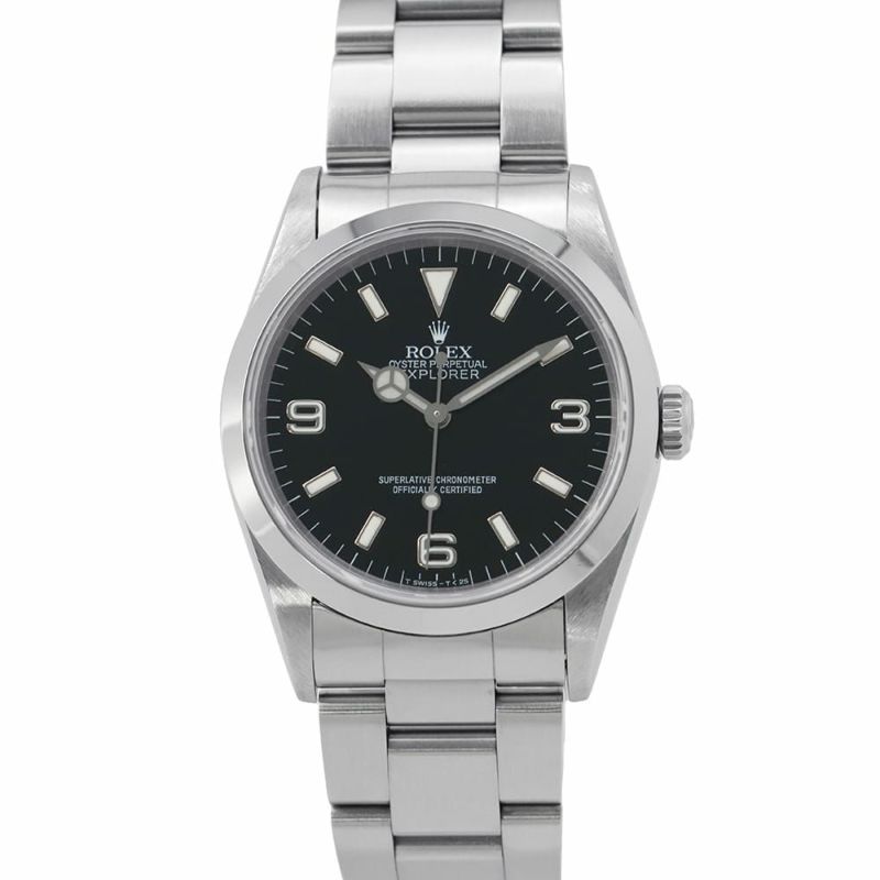 ロレックス エクスプローラー1 T番 14270 ROLEX 腕時計 黒文字盤