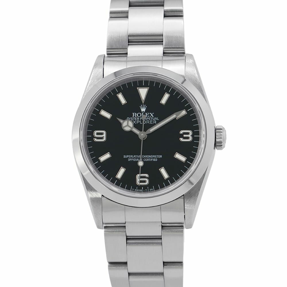ロレックス エクスプローラー1 T番 14270 ROLEX 腕時計 黒文字盤