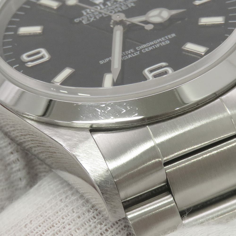 ロレックス エクスプローラー1 T番 14270 ROLEX 腕時計 黒文字盤