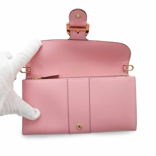 100 ％品質保証 デルヴォー チェーンウォレット ブリヨン ロング カーフレザー 小物