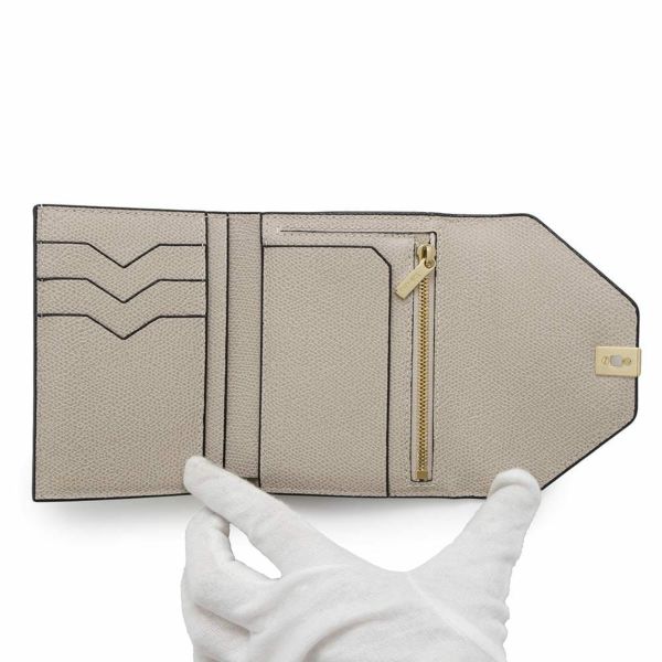 デルヴォー 三つ折り財布 イジィデ ウォレット レザー SGES0005028LOCPS99PD Delvaux 財布