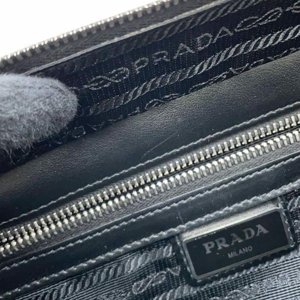 プラダ ハンドバッグ ブリック サフィアーノレザー 2VH069 PRADA 2way 黒