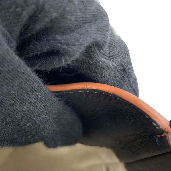 ロエベ ハンドバッグ ハンモック スモール リネン レザー A538Z95X09 LOEWE 2way 黒