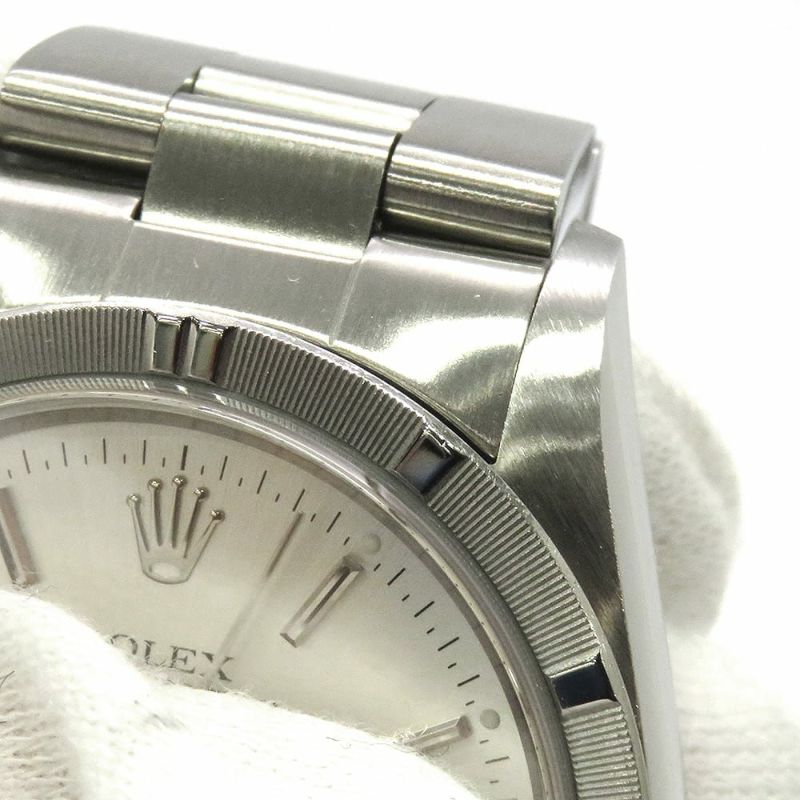 ロレックス エアキング D番 14010M ROLEX 腕時計 シルバー文字盤