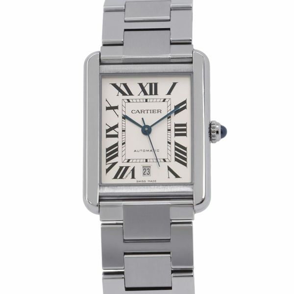 カルティエ タンク ソロ XL W5200028 Cartier 腕時計 ウォッチ TANK SOLO ブレス シルバー文字盤