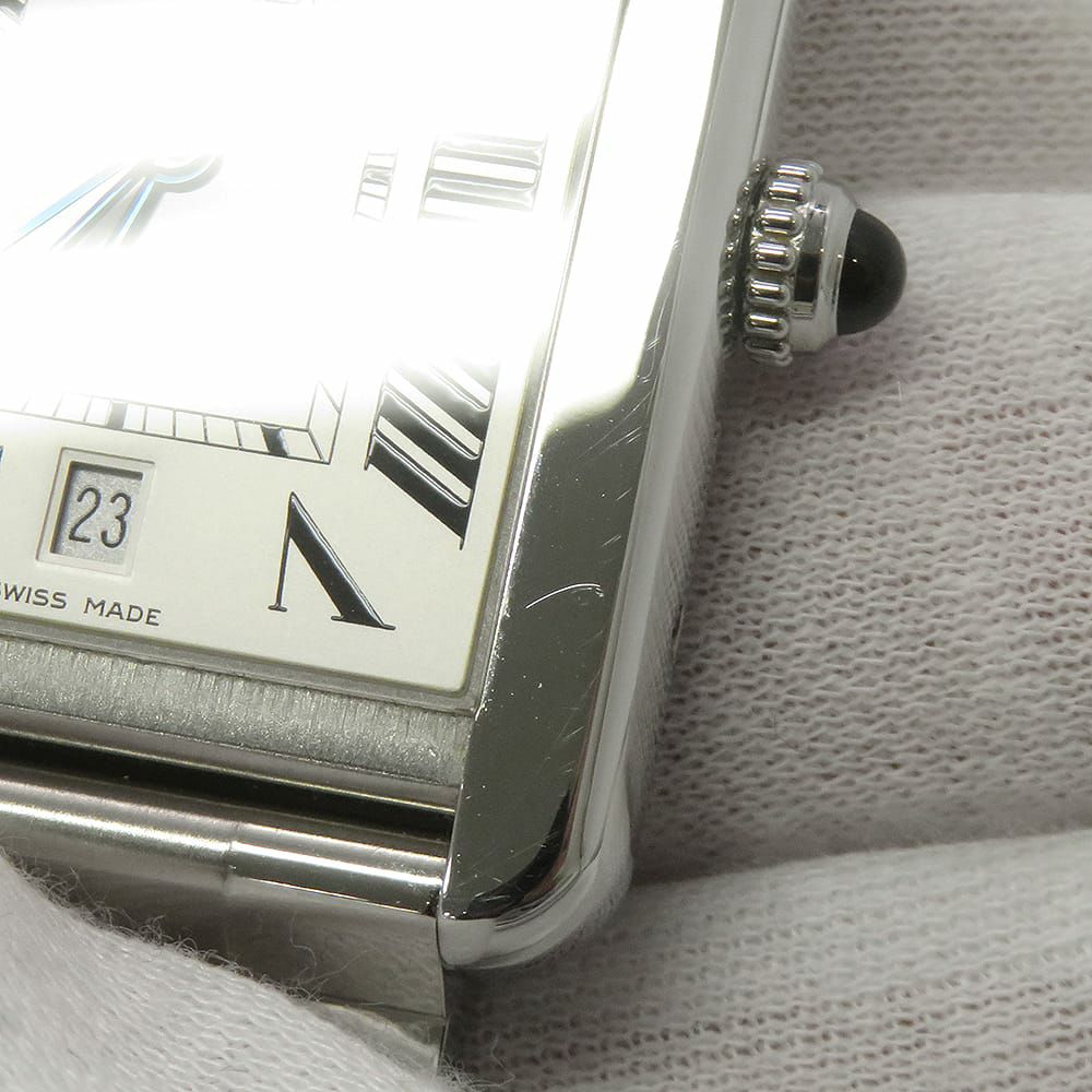 カルティエ タンク ソロ XL W5200028 Cartier 腕時計 ウォッチ TANK SOLO ブレス シルバー文字盤