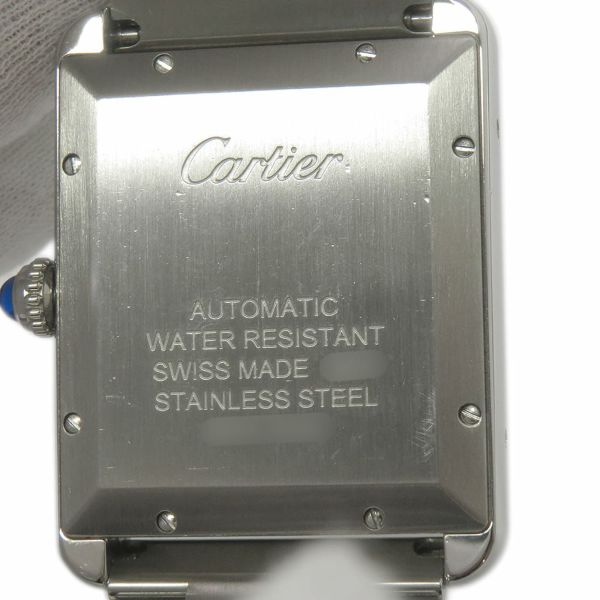カルティエ タンク ソロ XL W5200028 Cartier 腕時計 ウォッチ TANK SOLO ブレス シルバー文字盤