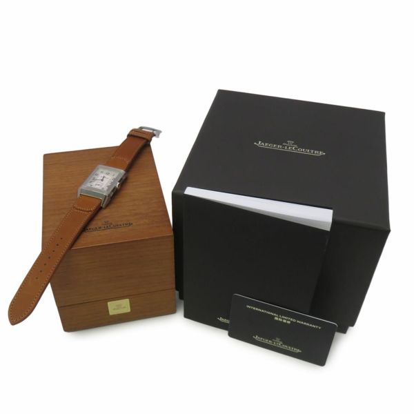 ジャガールクルト レベルソ・クラシック デュオ・スモールセコンド Q3848423 JAEGER-LE COULTRE シルバー文字盤