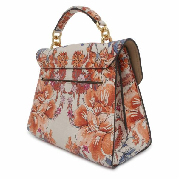 サルヴァトーレ・フェラガモ ハンドバッグ ガンチーニ レザー Ferragamo 2wauyショルダー フラワー 花