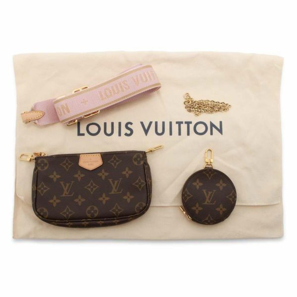 ルイヴィトン ショルダーバッグ モノグラム ミュルティ・ポシェット・アクセソワール M44840 LOUIS VUITTON アクセサリーポーチ