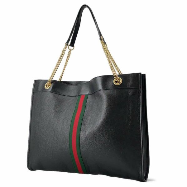 グッチ チェーントートバッグ ラジャ タイガーヘッド シェリーライン 537219 GUCCI バッグ 黒