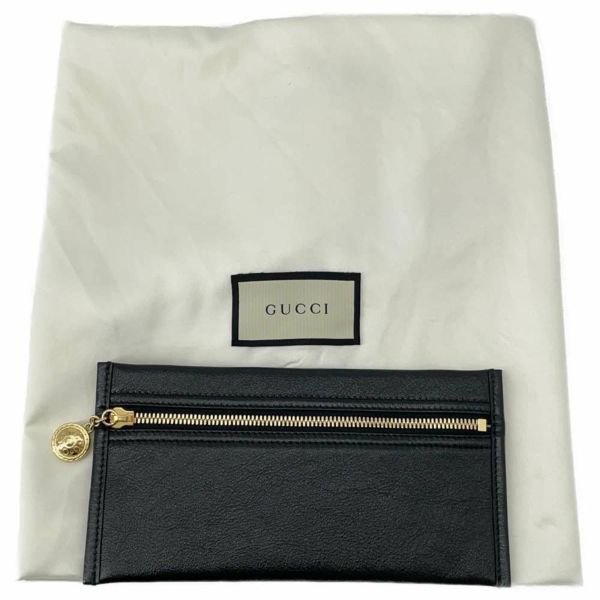 グッチ チェーントートバッグ ラジャ タイガーヘッド シェリーライン 537219 GUCCI バッグ 黒