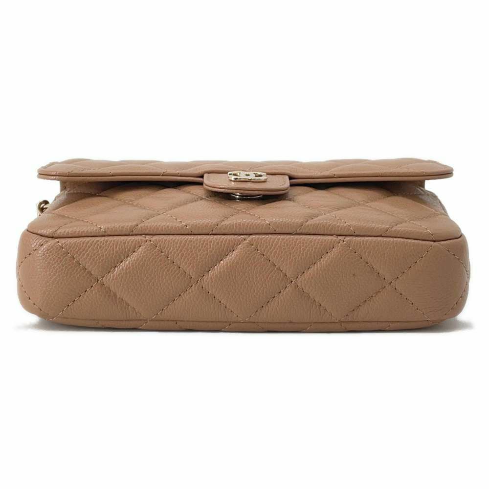 シャネル チェーンウォレット マトラッセ ココマーク キャビアスキン AP2096 CHANEL 財布 フラップフォンケース バッグ