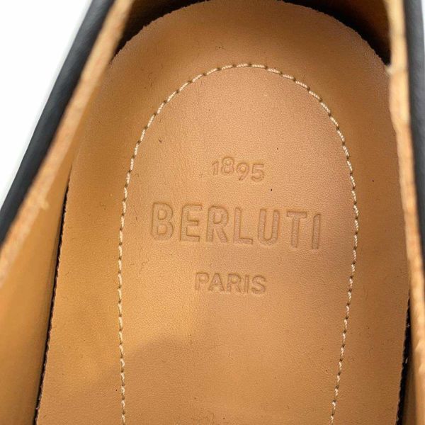 ベルルッティ ローファー オックスフォード レザー メンズサイズ9 Berluti 靴 ビジネスシューズ 紳士 黒