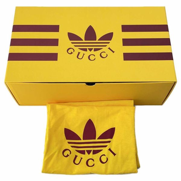 グッチ ローファー アディダスコラボ ホースビット スエード メンズサイズ8 GUCCI adidas 靴 ビジネスシューズ