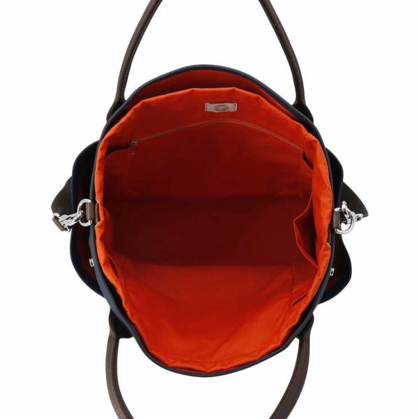 エルメス サックドパンサージュ グルーム SAC DE PANSAGE GROOM ネイビー/フー W刻印 2way