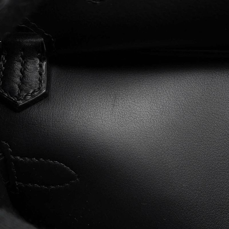 エルメス ジプシエール ミニ ブラック/ゴールド金具 エバーカラー B刻印 HERMES バッグ 黒