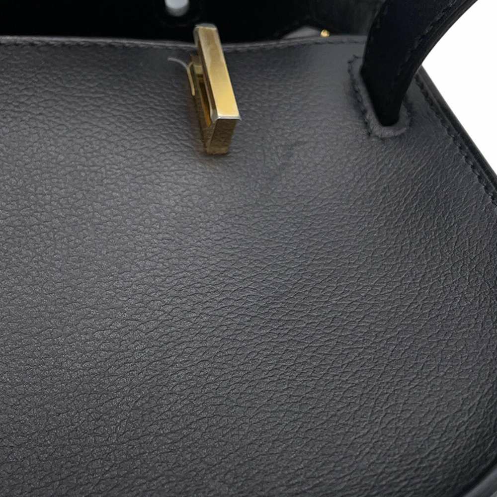 エルメス ジプシエール ミニ ブラック/ゴールド金具 エバーカラー B刻印 HERMES バッグ 黒