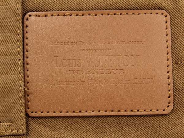 ルイヴィトン ショートパンツ ブラウン コットン レディースサイズ36 LOUIS VUITTON ズボン パンツ
