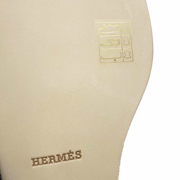 エルメス サンダル オラン レディースサイズ37 HERMES 靴 白