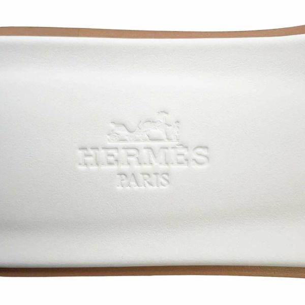 エルメス サンダル オラン レディースサイズ37 HERMES 靴 白