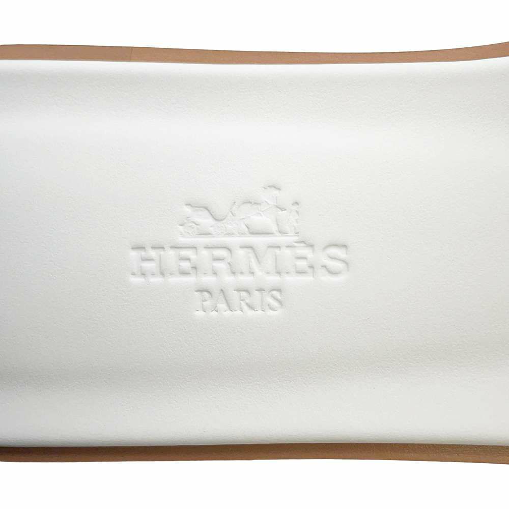 エルメス サンダル オラン レディースサイズ37 HERMES 靴 白