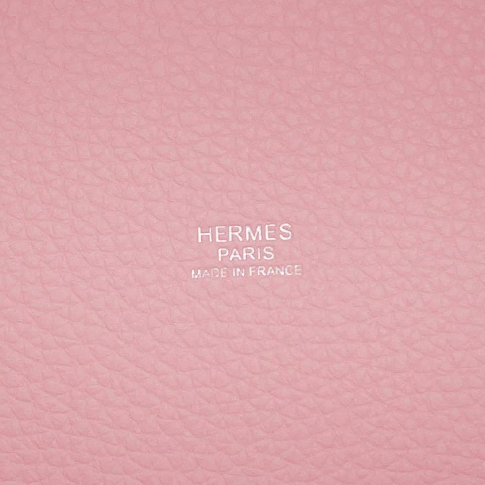 エルメス ハンドバッグ ピコタンロックMM ローズサクラ/シルバー金具 トリヨンクレマンス B刻印