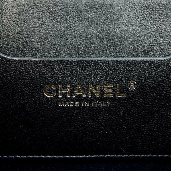 シャネル ショルダーバッグ トップハンドル マトラッセ ココマーク キャビアスキン AS4286 CHANEL 黒