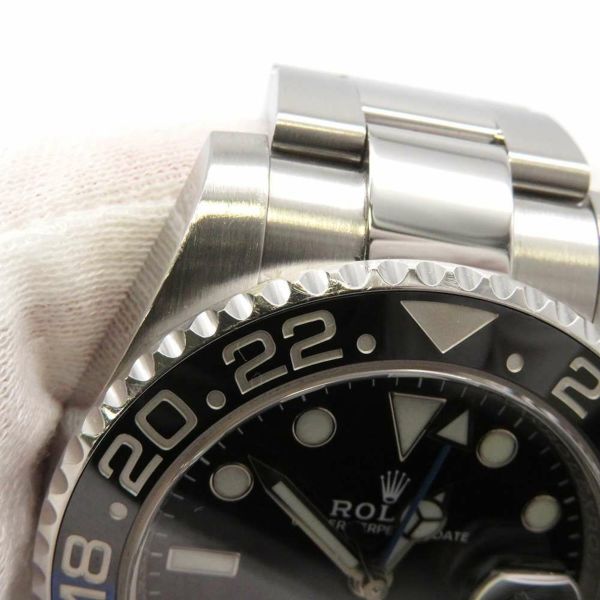 ロレックス GMTマスター2 116710BLNR ROLEX 腕時計 黒文字盤